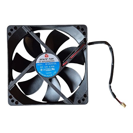 Cooler 120x120x25mm Dc12v 0.30a Space Fan B1202512l