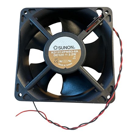 Cooler 120X120X38MM 12V 3.2W KD1212PMB3-6A 2 fios