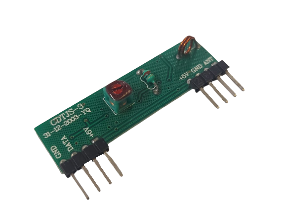 Módulo RECEPTOR SEM FIO PCB CDTJS-3 450MHZ 100DBM DC5V