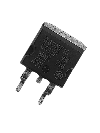 MOSFET STB80NF10T4 SMD D2PAK N-CH 100V 80A ST