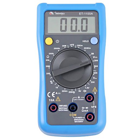 MULTIMETRO DIGITAL ET-1100A MINIPA