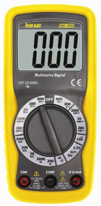 MULTIMETRO DIGITAL HM-2000 HIKARI