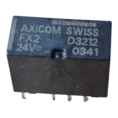 Rele Mini 24v 2a 2 Contatos 8 Pinos Fx2 D3212 1-1462034-4 Axicom