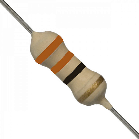 Resistor 33R 1/2W 0,50W 5% CF-CP 1/2WS T52 KIT C/100