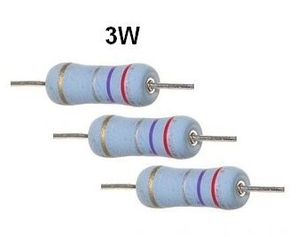 Resistor 3W 120K  PACOTE COM 100PÇS