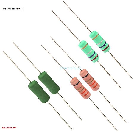 Resistor 5W 0R10 FIO