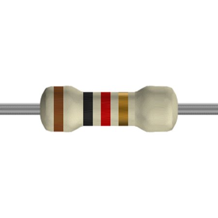 Resistor CR25 1K 5% 1/4W CTT KIT C/100