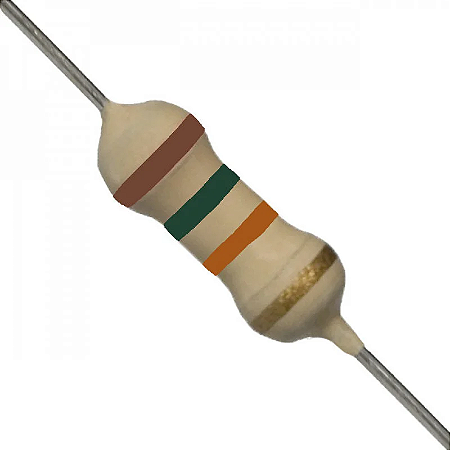 Resistor MINI CR12 15K 5% 1/6W KIT C/100 PCS