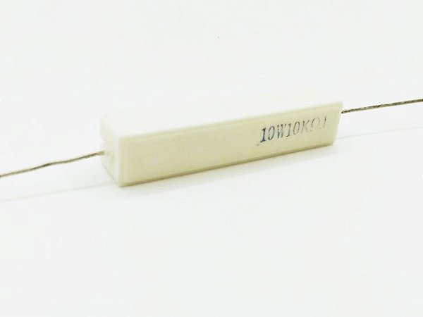 Resistor PORCELANA 10K 10W 5% AXIAL RX27