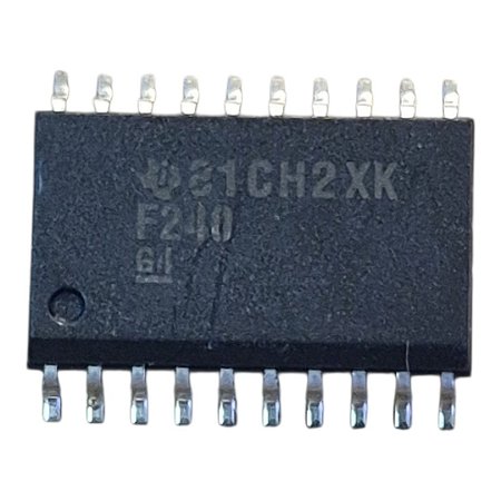Kit com 10 peças Circuito Integrado Sn74f240dwr Smd Soic-20 Texas