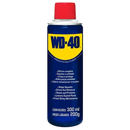 SPRAY DESENGRIPANTE E LUBRIFICANTE WD-40 300ML
