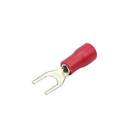 Terminal FORQUILHA PRE ISOLADO VERMELHO SV1,25-4