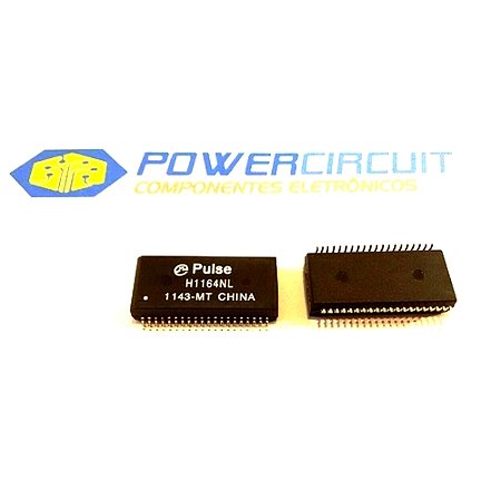 Transformador de AUDIO/ SINAL SMD H1164NLT 350UH 100Base-TX