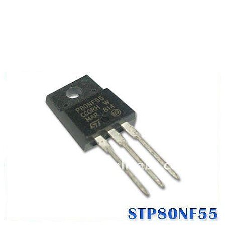Transistor (STP80NF55)  TO-220  ST
