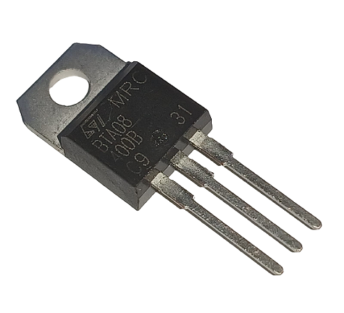 Transistor BTA08-400B TO-220 ST