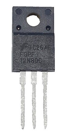 Transistor FQPF12N80C TO-220FP ISOLADO FAIRCHILD