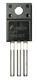 Transistor P10N60   (TO-220)  FARCHILD
