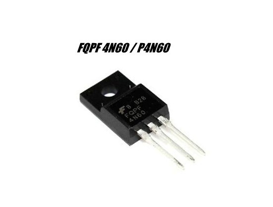TRASISTOR FQPF 4N60 TO-220 ISOLADO