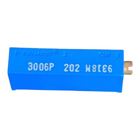 Trimpot Multivoltas 3006p 2k Ohms (2k/202) 15 Voltas