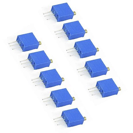 Trimpot Multivoltas 3296W 100R OHMS (100R/101) 25 VOLTAS