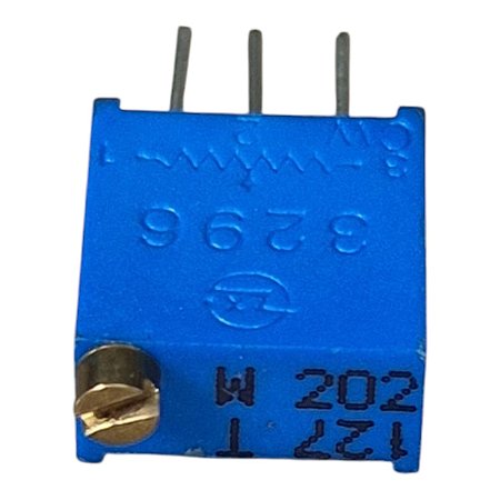 Trimpot Multivoltas 3296W 2K OHMS (2K/202) 25 VOLTAS Kit 5 peças