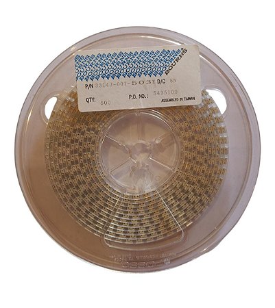 Bobina com 500 Trimpot Trimmer SMD 50K 4X4MM 20% 3314J-001-503E Bourns