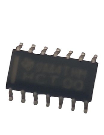 Circuito Integrado 74HCT00D SMD SOIC-16 Texas