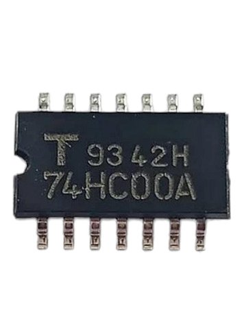 Circuito Integrado 74HC00A SMD SOIC-14 On Semi