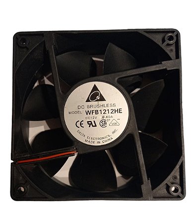 Cooler 120X120X40MM 12V 0.60A 2520RPM WFB1212HE 2 Fios Delta