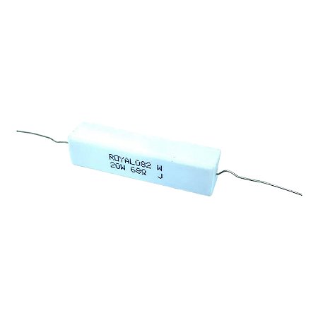 Resistor 68r 20w Porcelana