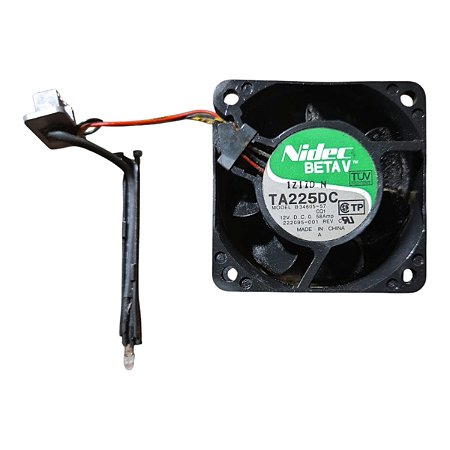 Cooler 60x60x25mm Dc12v 0,58a Com Rolamento Ta225dc A34605-57 3 Fios