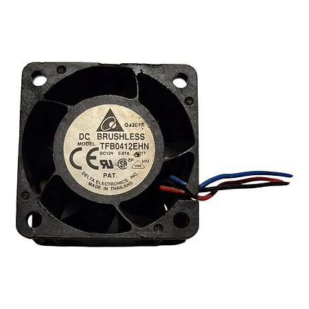 Cooler 40x40x28mm Dc12v 0.87a Tfb0412ehn -6r33 15000rpm 3 Fios Delta