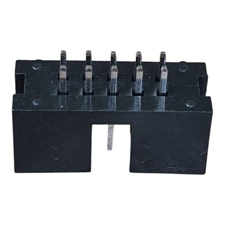 Conector Header 10 Vias 180gº S/ Ejetor Ds1013 Kit com 5 peças
