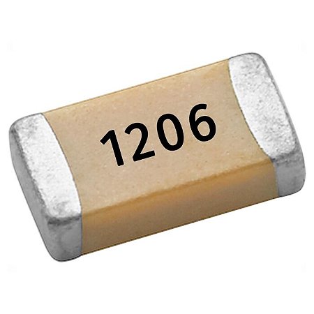 Capacitor Ceramico Smd 1206 4,7nf/50v  4k7/50v 4.7nf/50v 2%