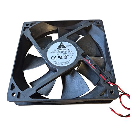 Cooler 120x120x15mm Dc12v 0.27a  Afb1212m 2 Fios