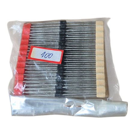 Diodo Zener 1n4764a 1w 100v Do-41 Kit com 100