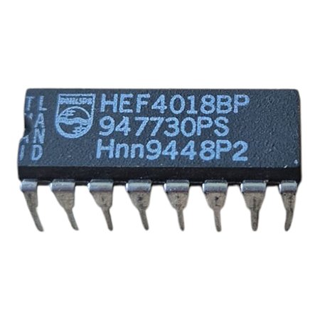 Circuito Integrado Hef4018bp   Dip-16   Philips