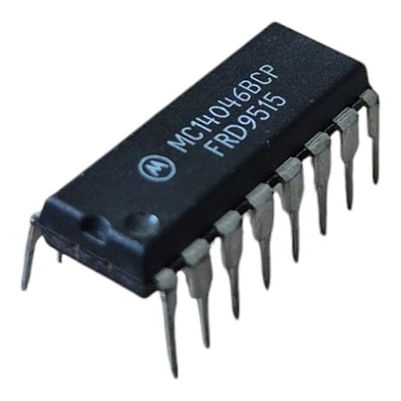Circuito Integrado Cd4046bcp   (dip-16)  Motorola (mc14046bcp)