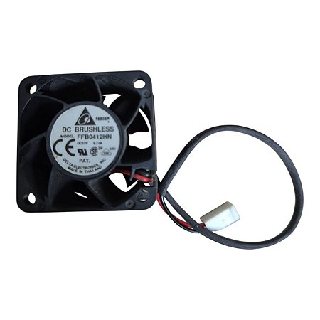 Cooler 40x40x28mm Dc12v 0.11a Ffb0412hn 6500 Rpm 2 Fios Delta