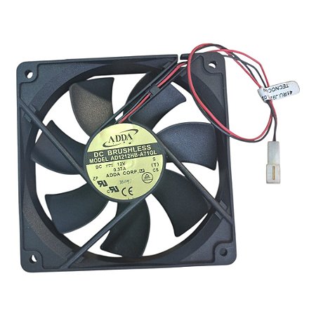 Cooler 120x120x25mm Dc12v 0.37a 2 Fios Ad1212hb-a71gl Adda