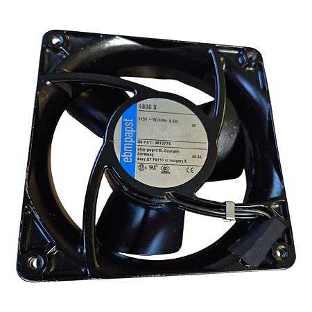 Cooler Ebm Papst 4800 x 115v - 50/60hz 9.5w Us-pat :4613778  2 Terminais