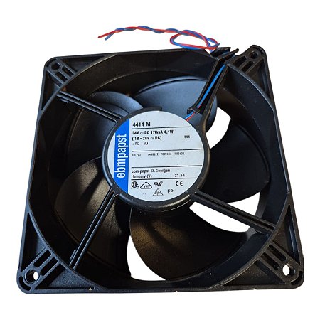 Cooler 119x119x38mm Ebm Papst 4414m 24vdc 170ma 4.1w 2 Fios