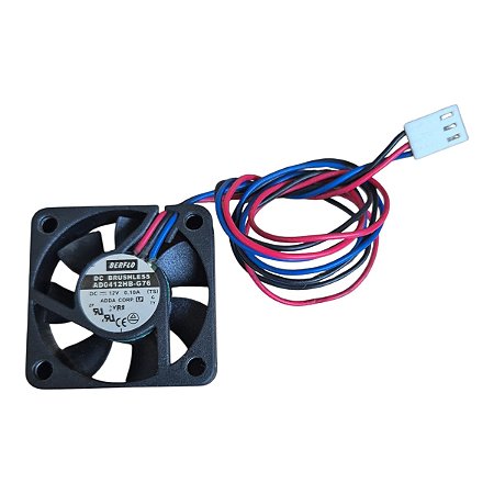 Cooler  40x40x10mm  12v  0.10a  Ad0412hb-g76 3 Fios