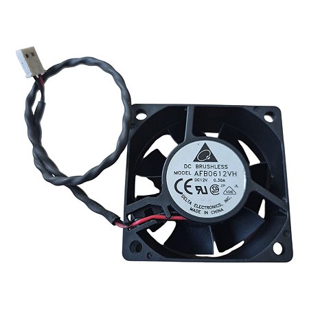 Cooler 60x60x24mm 12v 0.30a Afb0612vh Delta 2 Fios