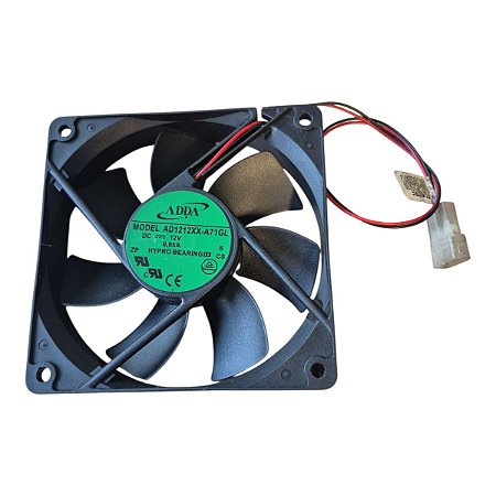 Cooler 120x120x25mm 12v 0.65a Ad1212xx-a71gl 2 Fios Adda