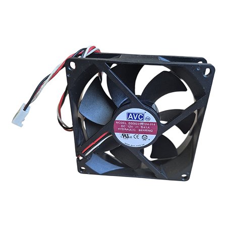 Cooler 92x92x25mm 12v 0.41a Ds09225r12h-014 2700rpm 3 Fios