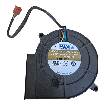 Cooler Turbo Fan Dc12v 4.50a  Avc Ba10033b12g  4 Fios