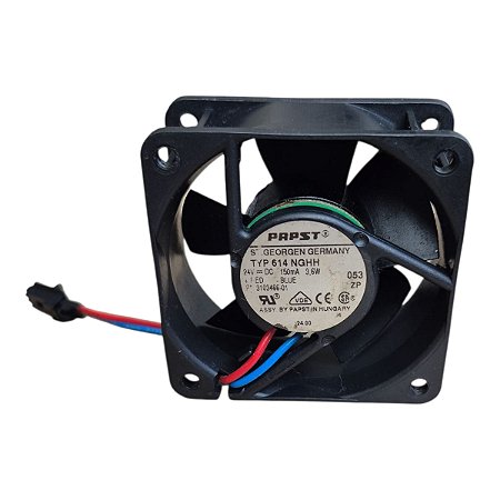 Cooler  60x60x25mm  24v  150ma  3,6w  Typ614nghh  2 Fios
