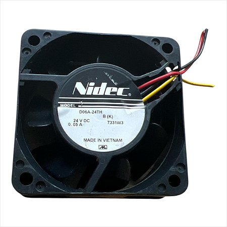 Cooler 60x60x25mm 24v 0.05a D06a-24th 3 Fios Nidec