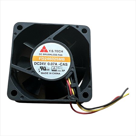 CoolerFd246025mb 60x60x25mm 24v 0,07a-cas